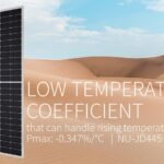 I pannelli fotovoltaici Sharp da 445 Watt sono particolarmente adatti ad ambienti con alte temperature